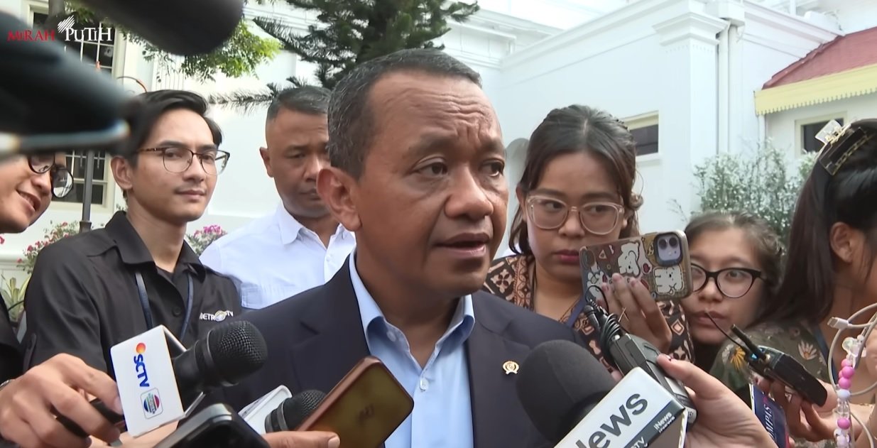 Menteri ESDM Bahlil Lahadalia